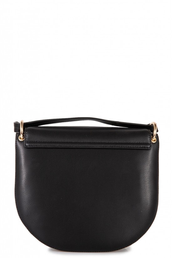 Γυναικεία μαύρη δερμάτινη τσάντα - DKNY Gramercy R33ECY38