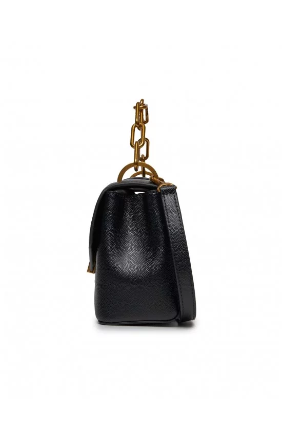 Γυναικεία μαύρη δερμάτινη τσάντα - DKNY Conner R343RB25 Γυναικεία μαύρη δερμάτινη τσάντα - DKNY Conner R343RB25