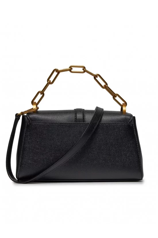 Γυναικεία μαύρη δερμάτινη τσάντα - DKNY Conner R343RB25 Γυναικεία μαύρη δερμάτινη τσάντα - DKNY Conner R343RB25