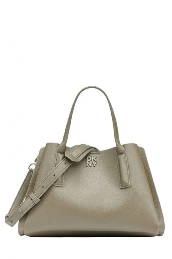 Γυναικεία χακί τσάντα ώμου - DKNY Josie Satchel R51DAI98 Γυναικεία χακί τσάντα ώμου - DKNY Josie Satchel R51DAI98