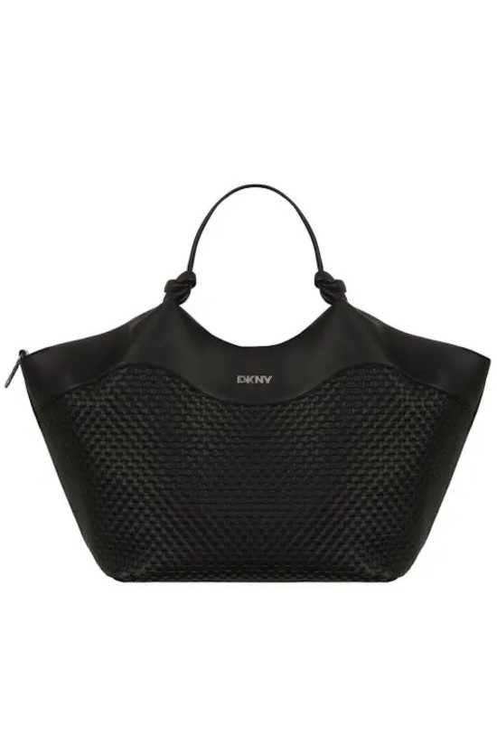 Γυναικεία μαύρη τσάντα ώμου - DKNY Paula Lg Tote R52BZE48 Γυναικεία μαύρη τσάντα ώμου - DKNY Paula Lg Tote R52BZE48