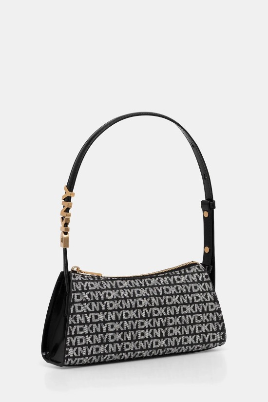 Γυναικεία μαύρη τσάντα ώμου - DKNY Avril R5235G57