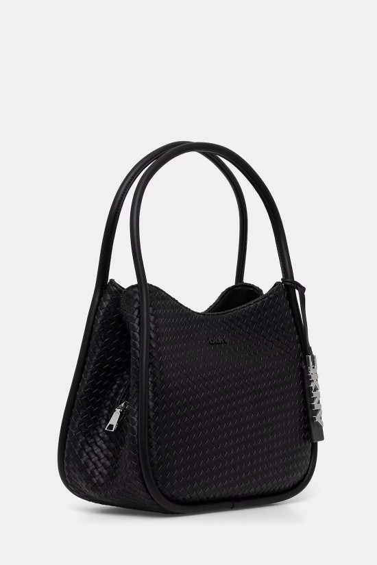 Γυναικεία μαύρη τσάντα ώμου - DKNY Capri Lg R52BZK68 Γυναικεία μαύρη τσάντα ώμου - DKNY Capri Lg R52BZK68