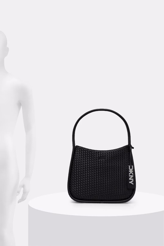 Γυναικεία μαύρη τσάντα ώμου - DKNY Capri Lg R52BZK68 Γυναικεία μαύρη τσάντα ώμου - DKNY Capri Lg R52BZK68