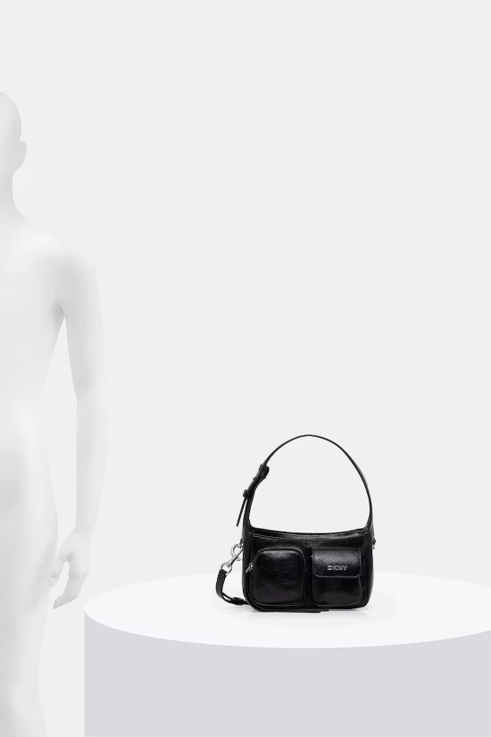 Γυναικεία μαύρη τσάντα ώμου - DKNY Freda R52EDK73
