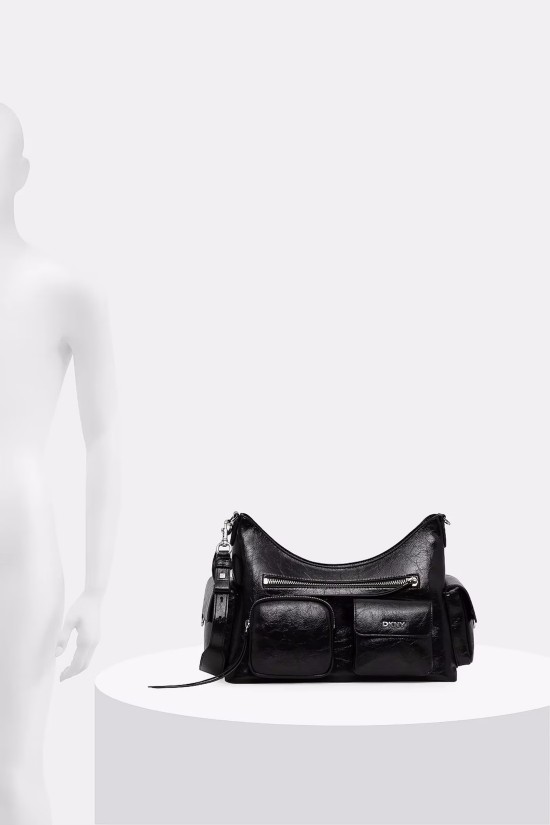 Γυναικεία μαύρη τσάντα ώμου - DKNY Freda Lg R52CDK71 Γυναικεία μαύρη τσάντα ώμου - DKNY Freda Lg R52CDK71