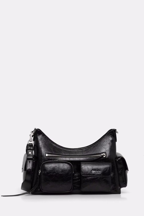 Γυναικεία μαύρη τσάντα ώμου - DKNY Freda Lg R52CDK71 Γυναικεία μαύρη τσάντα ώμου - DKNY Freda Lg R52CDK71