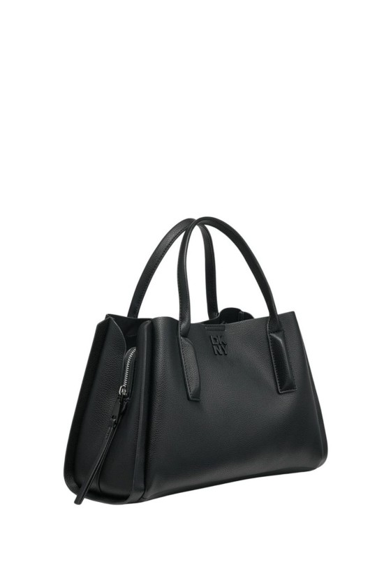 Γυναικεία μαύρη τσάντα ώμου - DKNY Josie Satchel R51DAI98