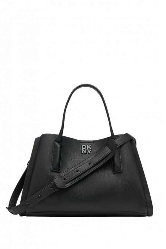 Γυναικεία μαύρη τσάντα ώμου - DKNY Josie Satchel R51DAI98