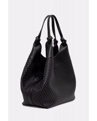 Γυναικεία μαύρη τσάντα ώμου - DKNY Paula Lg Tote R52BZE48 Γυναικεία μαύρη τσάντα ώμου - DKNY Paula Lg Tote R52BZE48