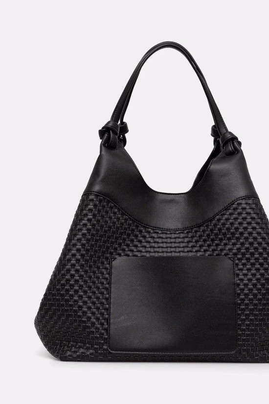 Γυναικεία μαύρη τσάντα ώμου - DKNY Paula Lg Tote R52BZE48 Γυναικεία μαύρη τσάντα ώμου - DKNY Paula Lg Tote R52BZE48