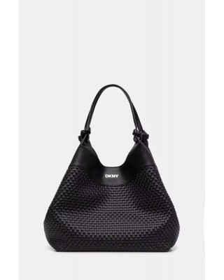 Γυναικεία μαύρη τσάντα ώμου - DKNY Paula Lg Tote R52BZE48 Γυναικεία μαύρη τσάντα ώμου - DKNY Paula Lg Tote R52BZE48