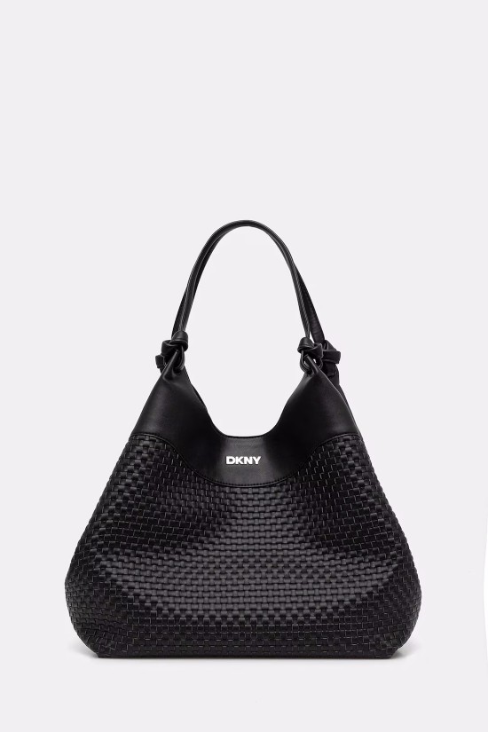Γυναικεία μαύρη τσάντα ώμου - DKNY Paula Lg Tote R52BZE48 Γυναικεία μαύρη τσάντα ώμου - DKNY Paula Lg Tote R52BZE48