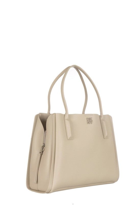 Γυναικεία μπεζ τσάντα ώμου - DKNY Josie Tote Bag R51AAI97 Γυναικεία μπεζ τσάντα ώμου - DKNY Josie Tote Bag R51AAI97