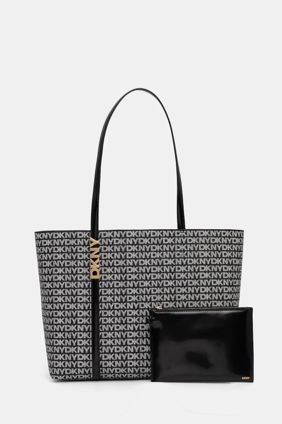 Γυναικεία μαύρη τσάντα ώμου - DKNY Avril Tote Bag R52A5G54 Γυναικεία μαύρη τσάντα ώμου - DKNY Avril Tote Bag R52A5G54