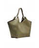 Γυναικεία χακί τσάντα ώμου - DKNY Paula Lg Tote R52BME48