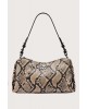 Γυναικεία μπεζ animal print τσάντα ώμου - DKNY Remy R63DME54