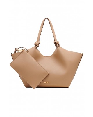 Γυναικεία καφέ μεσαία τσάντα - DKNY Md Paula Tote Cap R42BAE49