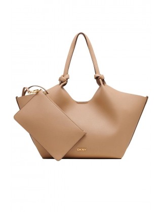 Γυναικεία καφέ μεσαία τσάντα - DKNY Md Paula Tote Cap R42BAE49