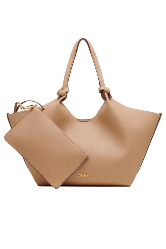 Γυναικεία καφέ μεσαία τσάντα - DKNY Md Paula Tote Cap R42BAE49 Γυναικεία καφέ μεσαία τσάντα - DKNY Md Paula Tote Cap R42BAE49