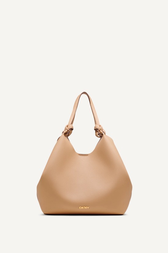 Γυναικεία μεγάλη τσάντα tote - DKNY LG Paula Tote R42BAE48 Cappuccino