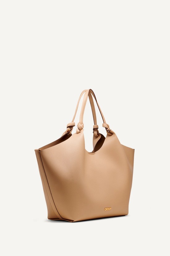 Γυναικεία μεγάλη τσάντα tote - DKNY LG Paula Tote R42BAE48 Cappuccino