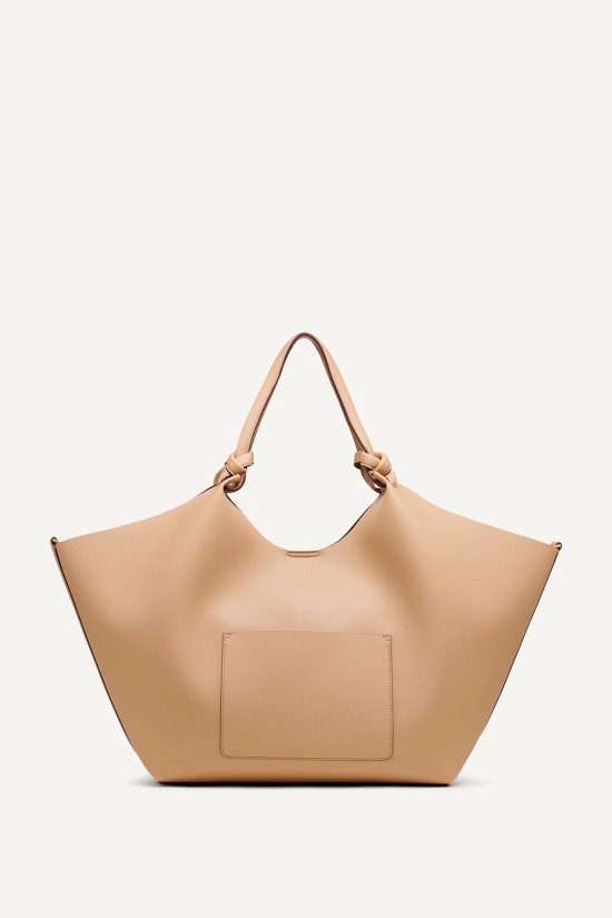 Γυναικεία μεγάλη τσάντα tote - DKNY LG Paula Tote R42BAE48 Cappuccino