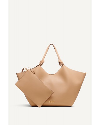Γυναικεία μεγάλη τσάντα tote - DKNY LG Paula Tote R42BAE48 Cappuccino