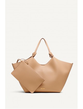 Γυναικεία μεγάλη τσάντα tote - DKNY LG Paula Tote R42BAE48 Cappuccino