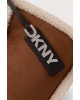 Γυναικεία ταμπά σουέτ τσάντα με γούνα - DKNY R62CMK69 Γυναικεία ταμπά σουέτ τσάντα με γούνα - DKNY R62CMK69