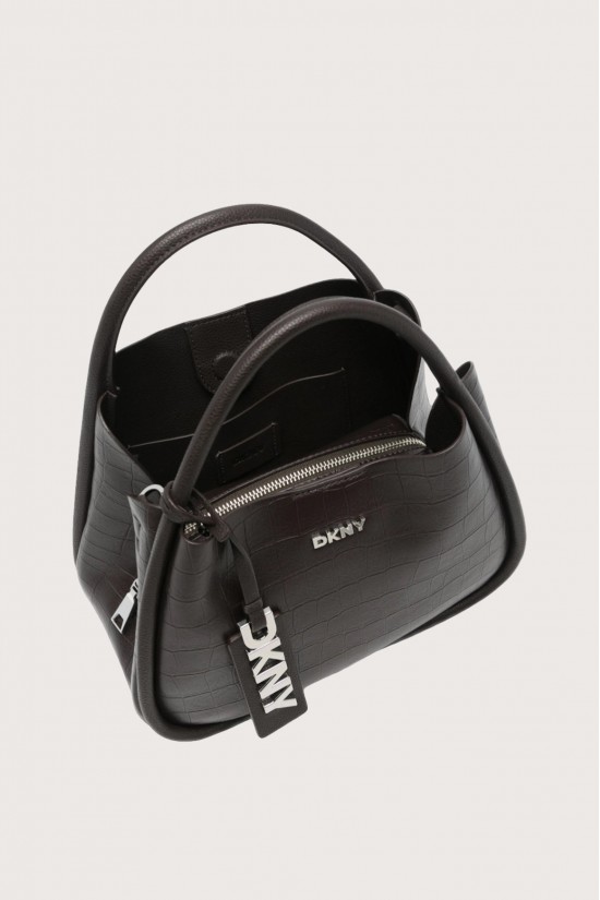 Γυναικεία καφέ τσάντα tote - DKNY Capri Tote R63CPK69