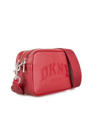 Γυναικεία κόκκινη τσάντα χιαστί - DKNY Hadlee Camera Bag R62EAQ79