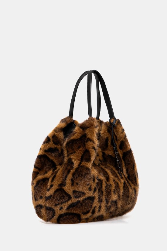 Γυναικεία τσάντα shopper - DKNY Paula Leopard Fux R63BIE49 Γυναικεία τσάντα shopper - DKNY Paula Leopard Fux R63BIE49