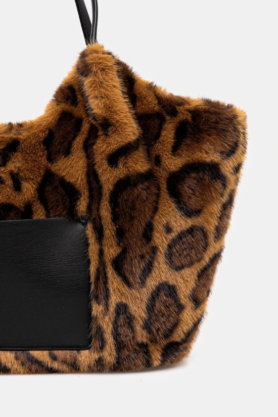 Γυναικεία τσάντα shopper - DKNY Paula Leopard Fux R63BIE49 Γυναικεία τσάντα shopper - DKNY Paula Leopard Fux R63BIE49