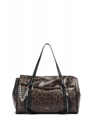 Γυναικεία λεοπάρ τσάντα ώμου - DKNY SKye Leopar R63DLR15