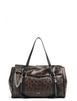 Γυναικεία λεοπάρ τσάντα ώμου - DKNY SKye Leopar R63DLR15