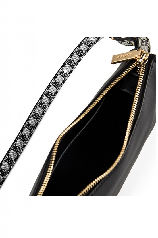 Γυναικεία μαύρη τσάντα ώμου - DKNY Avril R6236G57 Γυναικεία μαύρη τσάντα ώμου - DKNY Avril R6236G57