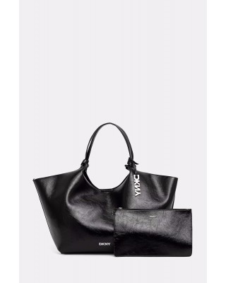 Γυναικεία μαύρα shopper τσάντα ώμου - DKNY Paula R62AXE48