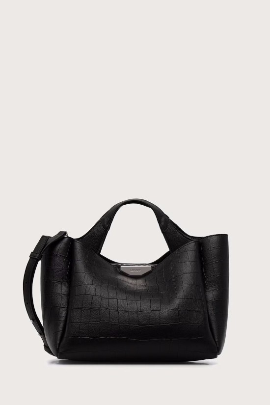 Γυναικεία μαύρη τσάντα χειρός - DKNY Willa Tote R63DPG33 Γυναικεία μαύρη τσάντα χειρός - DKNY Willa Tote R63DPG33