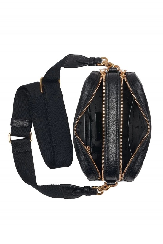 Γυναικεία μαύρη τσάντα χιαστί - DKNY Hadlee Camera Bag R62EAQ79 Γυναικεία μαύρη τσάντα χιαστί - DKNY Hadlee Camera Bag R62EAQ79