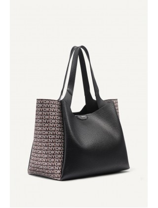 Γυναικεία μαύρη τσάντα shopper - DKNY Willa tote R61D5G32