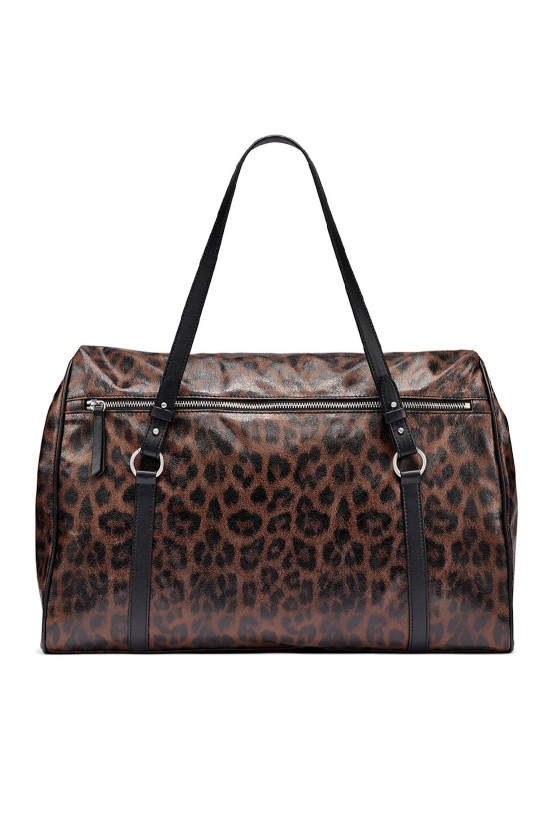Γυναικεία μεγάλη τσάντα tote - DKNY Skye Leopar R63DLR14