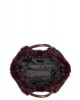 Γυναικεία μπορντό shopper τσάντα - DKNY Paula Faux Fur R63AOE49