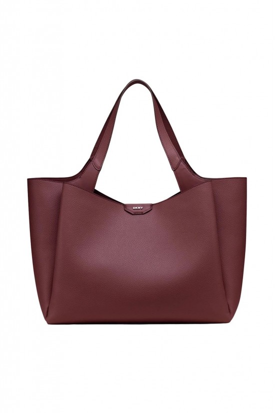 Γυναικεία μπορντό τσάντα ώμου - DKNY Willa Tote R43AYG32 Γυναικεία μπορντό τσάντα ώμου - DKNY Willa Tote R43AYG32