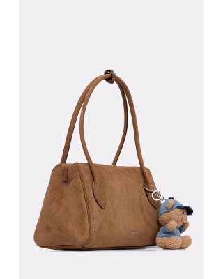 Γυναικεία σουέτ τσάντα ώμου - DKNY Amelie R62DMQ89