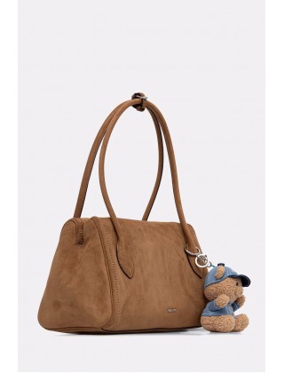 Γυναικεία σουέτ τσάντα ώμου - DKNY Amelie R62DMQ89