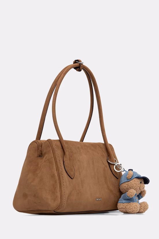 Γυναικεία σουέτ τσάντα ώμου - DKNY Amelie R62DMQ89