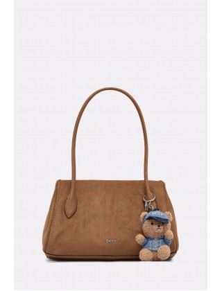 Γυναικεία σουέτ τσάντα ώμου - DKNY Amelie R62DMQ89
