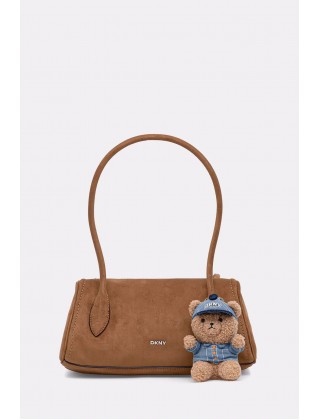 Γυναικεία σουέτ μικρή τσάντα ώμου - DKNY Amelia R62DMQ90