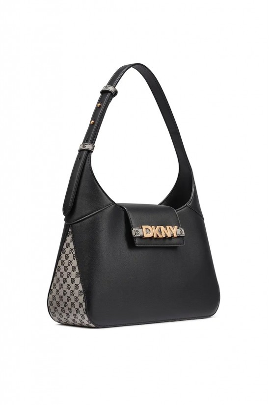Γυναικεία μαύρη τσάντα ώμου - DKNY Avril R6236L20 Γυναικεία μαύρη τσάντα ώμου - DKNY Avril R6236L20